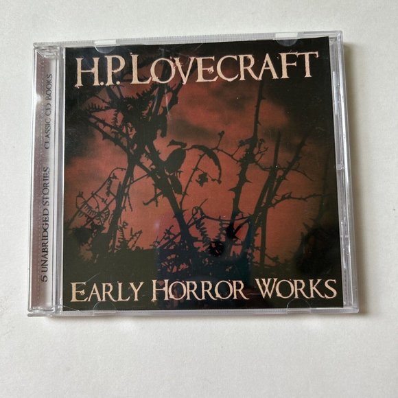 Classic Books H.P. Lovecraft: Early Horror Works Audio CD- 5 unabridged stories - Picture 2 of 5